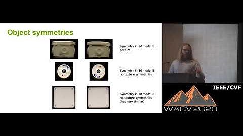 WACV20: Oral 4B: Robotics
