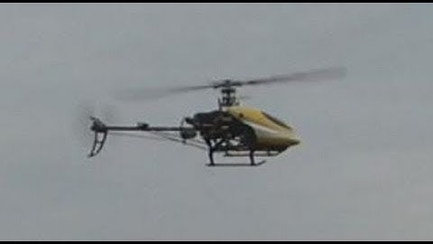 E-razor 250 fast flight in 20mph wind