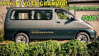 This 1996 Toyota Granvia Diesel Van is like a Hiace DELUXE!