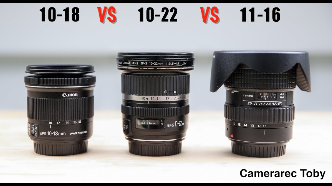Canon 10-18 vs Canon 10-22 vs Tokina 11-16 - Review and Samples