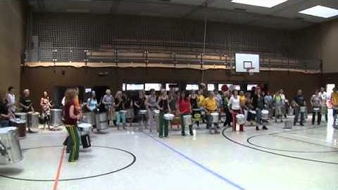 Samabanale 2013 Workshop #1 MICHAEL DE MIRANDA - BAHIA GROOV T / SAMBA REGGEA