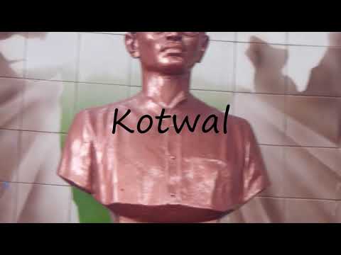 Video: Wie schreibt man Kotwal?