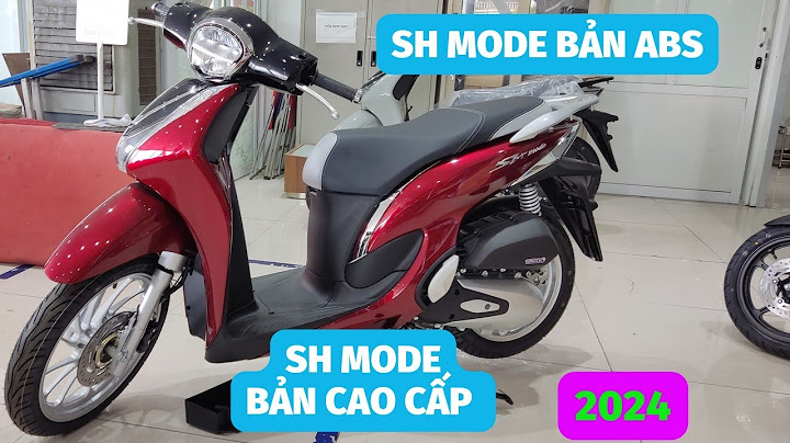 Sh mode màu đỏ đen giá bao nhiêu năm 2024