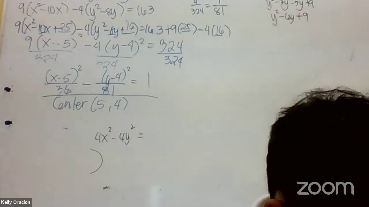HYPERBOLA (Standard to General or vice-versa)