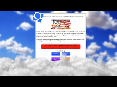 COMMENT SE FAIRE DÉ-BANNIR DE OMEGLE !