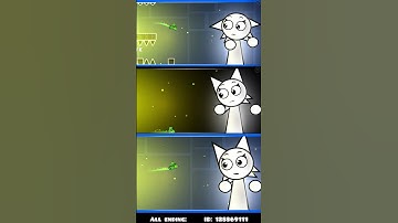 All ending of Wenda #sprunki #geometrydash #shorts