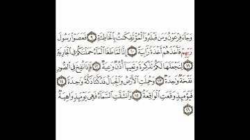سورة الحاقة 2 القسم الثاني تكرار كيفي من .. وجاء فرعون ومن قبله .. إلى .. فهي يومئذ واهية