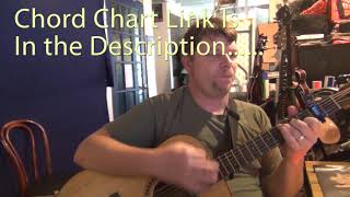 Video thumbnail of "Mercy (Shawn Mendes) Guitar Chord Chart - Capo 2nd Fret"