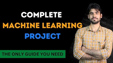 Complete Machine Learning Project l Data Science l Data Scientist