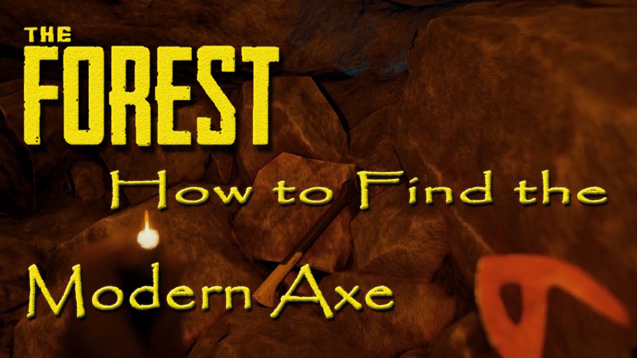 How To Find The Modern Axe Outdated New Link In Description The Forest Youtube