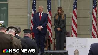 Moment of silence held at Pentagon 9/11 ceremony