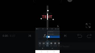Information Text Shining Effect in Vn Video Editor - Tutorial #shorts Guide