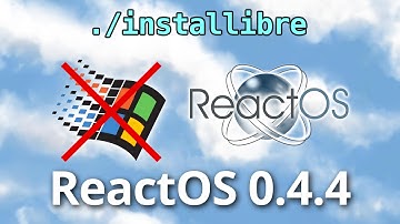 ReactOS 0.4.4 Installation and first look