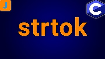 C strtok