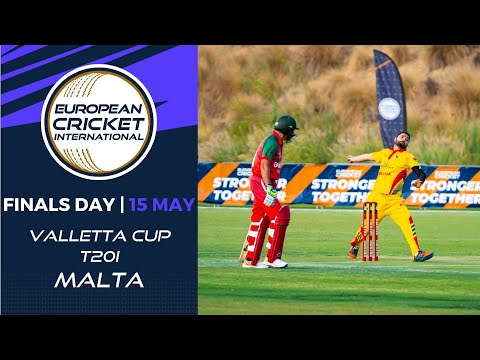 🔴European Cricket International Valletta Cup T20Is, Malta, 2022 | Finals Day | T20 Live Int. Cricket
