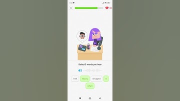 High B2 level - Duolingo lesson - Respond to a command or request - Listening