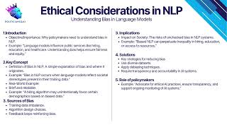 [2-10] Ethical Considerations in NLP