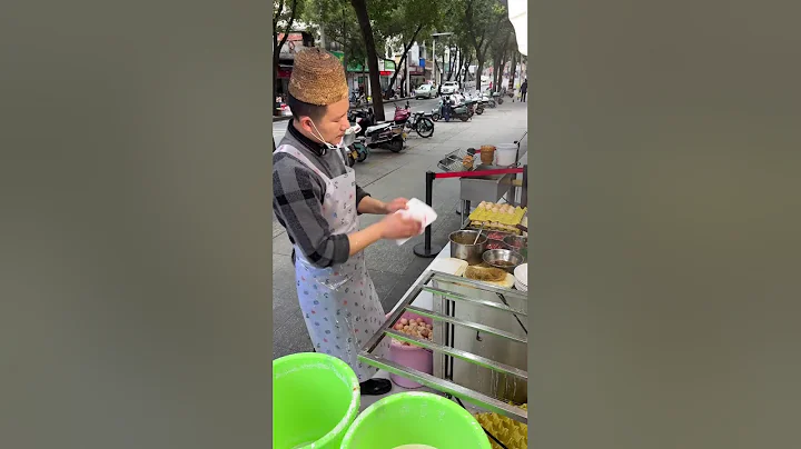 Mainland Chinese street snacks live broadcast