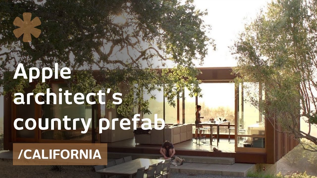 Apple architect picks a small prefab to savor CA countryside