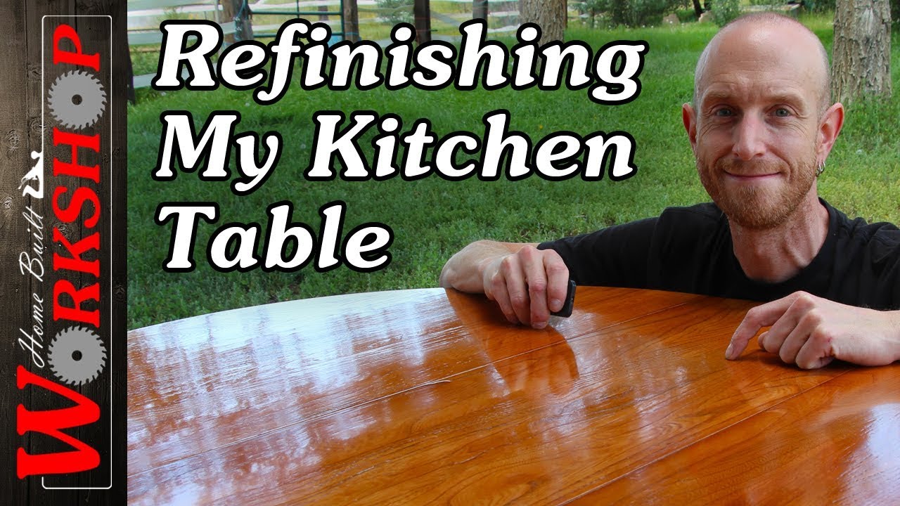 How to Refinish a Wood Table - Easy Steps for Sanding and Refinishing a  Table