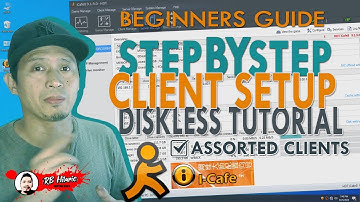 iCafe 8 CLIENT SETUP DISKLESS TUTORIAL | How to Diskless Setup | Icafe8 Diskless Beginners Guide