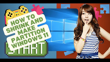 How to Shrink and Make Partition Windows 11