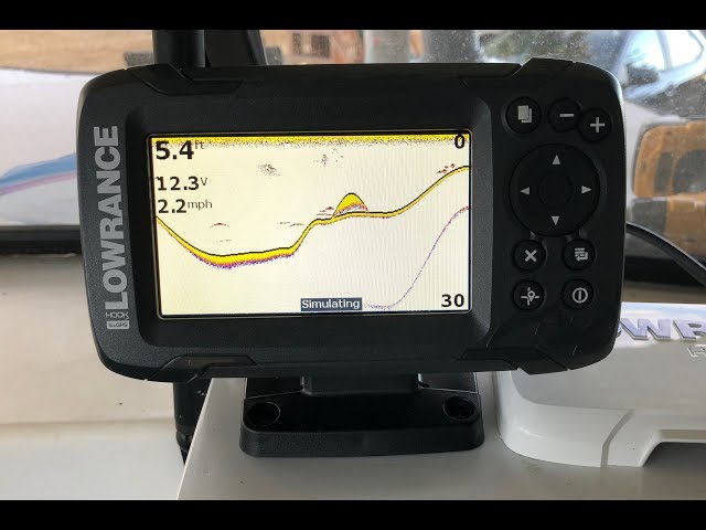 Lowrance Hook2-4x GPS Plotter/Fishfinder & Bullet Skimmer Transducer