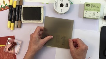Stamping a Mirror Image - the Easy Way