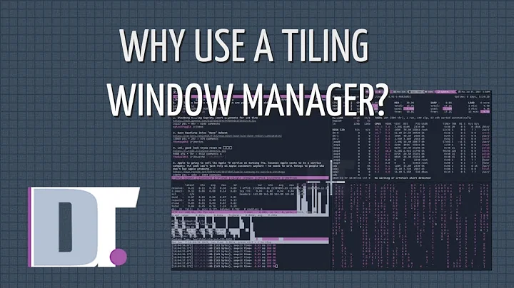 Why Use A Tiling Window Manager?  Speed, Efficiency and Customization!