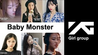 YG Entertainment New Girl Group  BABY MONSTER