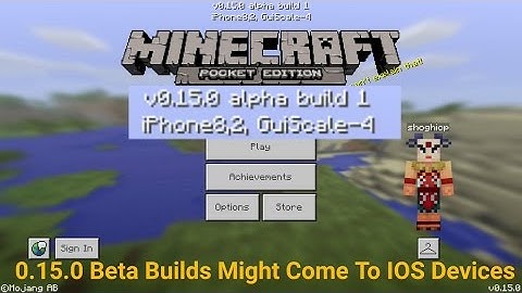 0.15.0 Beta Builds Might Come To IOS Devices (iPhone, iPod, iPad)