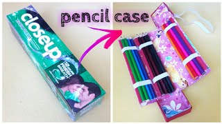 عمل مقلمة رائعة لحفظ الألوان بطريقة بسيطة /DIY school supplies/ diy pencil case