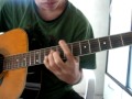 Buried Alive Avenged Sevenfold acoustic guitar