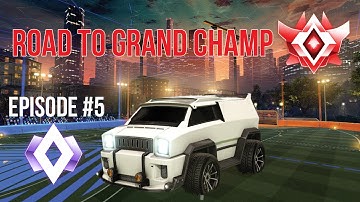 HOW TO GET GRAND CHAMPION IN ROCKET LEAGUE - ROAD TO GC - EPISODE 5: 1V1 VS A TOXIC CHAMP 1???
