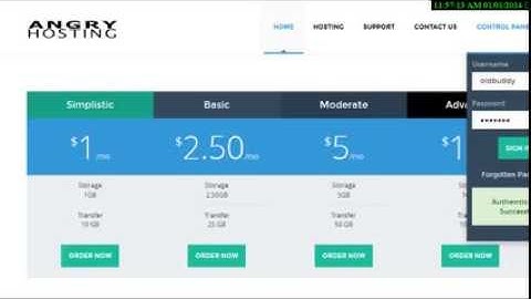 FileZilla Upload to AngryHosting $1 a Month Web Hosting