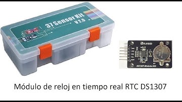 ELEGOO 🎯. SK 320: MÓDULO DE RELOJ EN TIEMPO REAL RTC DS-1307.