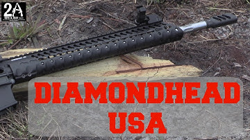 Diamondhead USA; sights and rails at the Big 3 East