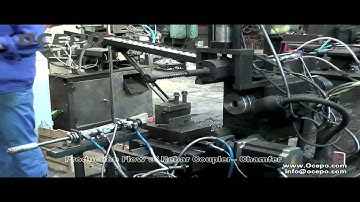 Chamfer rebar coupler, coupler