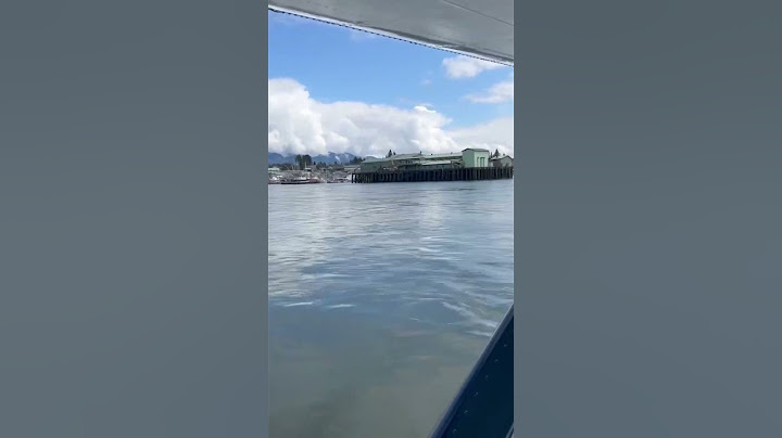 Views from a seaplane in Alaska!