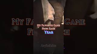 My favortite game from each Year #foryou #shorts #viral #edit #games #gameoftheyear