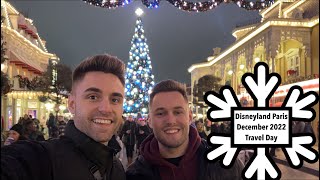 Disneyland Paris Vlog December 2022 | Travel Day