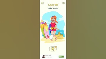 DOP 2 Gameplay Level 411 Shorts Delete One Part Solution and Answer 😎😎#funny  Subscribe