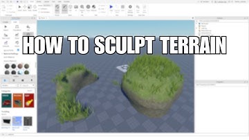 HOW TO SCULPT TERRAIN 2025 ROBLOX STUDIO TUTORIAL [WORKING]