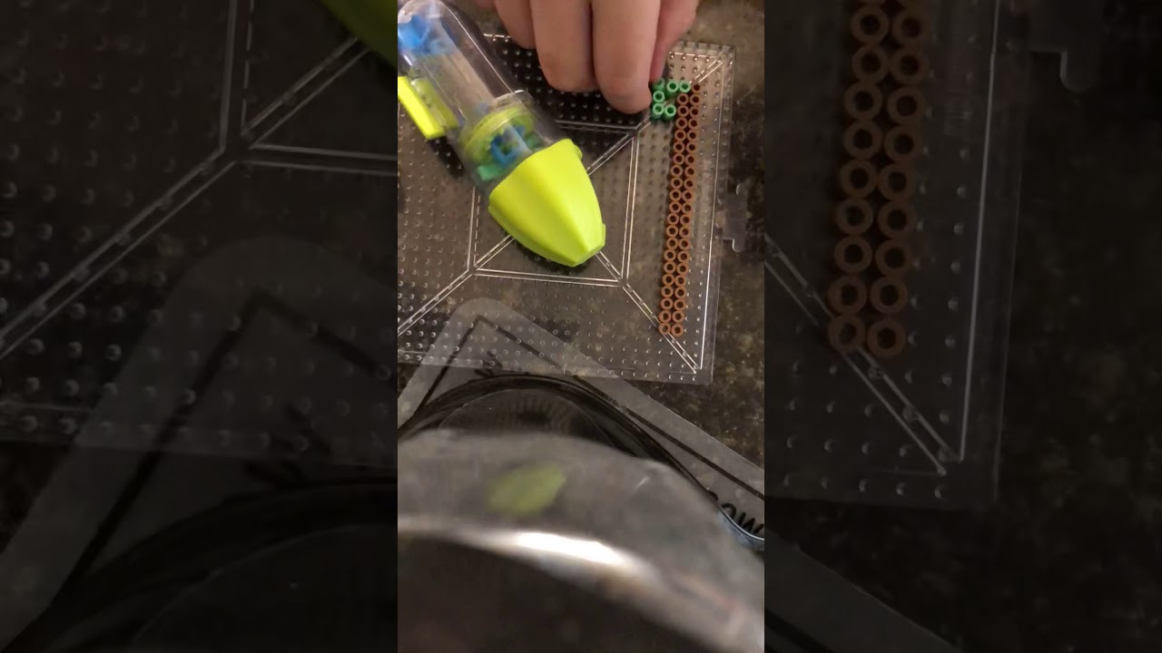 Creating Jurassic park (Perler beads part 1) YouTube