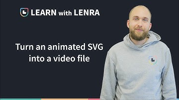 Turn an animated SVG into a video file (without uploading anything !)