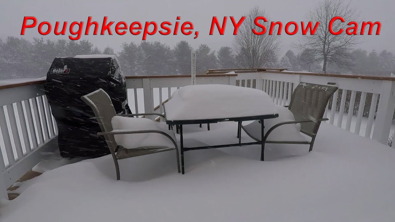 🔴 LIVE - Winter Storm Hits Poughkeepsie NY - 2/24/2022