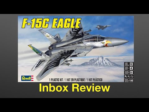 Revell 1/48 F-15C Eagle Inbox Kit Review - YouTube