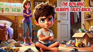 The Boy Who Always Talks Back | Be Respectful & Listen |The Best Kids Story to Teach Respect to Kids