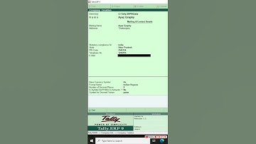 How to create a company in Tally | Tally Me Company Kaise Banaye in Hindi | Tally Me Company Kais...