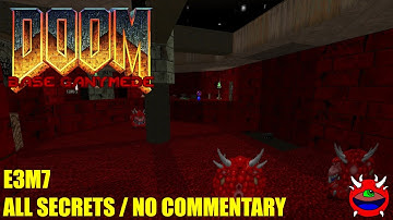 Doom: Base Ganymede - E3M7 - UVMAX No Commentary